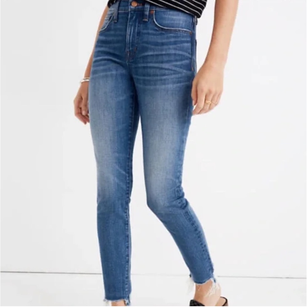 Madewell 9 inch High Rise Skinny